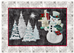 applique pattern for Joyeux Noel Snowman quilt block