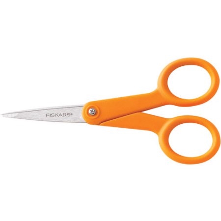 These comfortable scissors are perfect for cutting out tiny applique pieces.