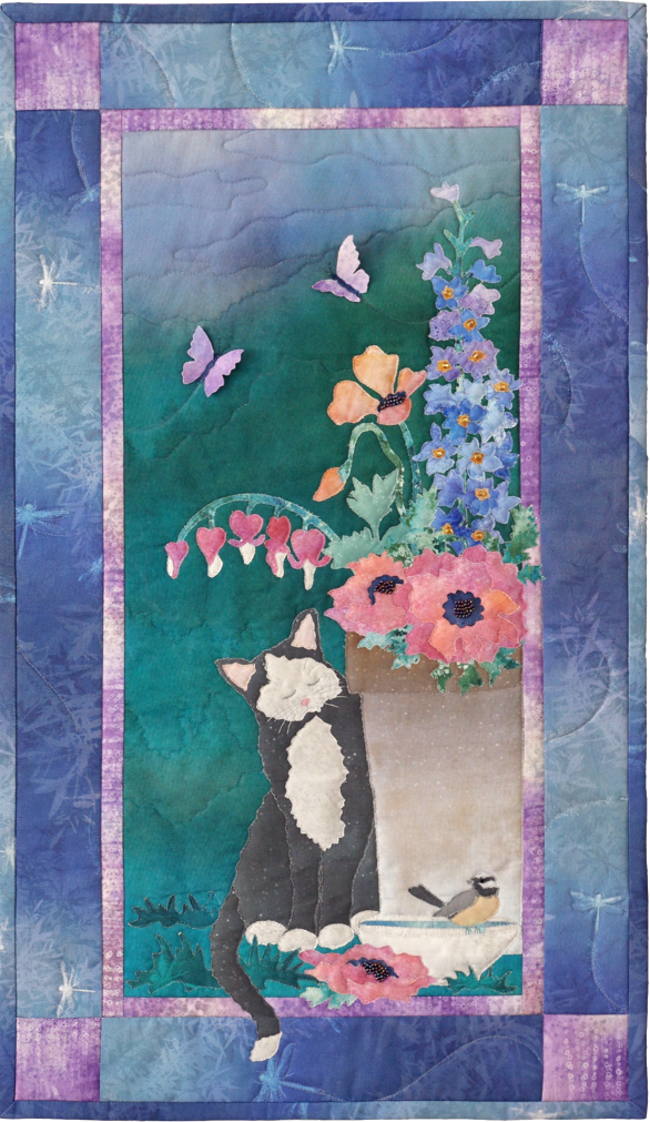 A Purr-fect Moment  Applique Pattern Instructions