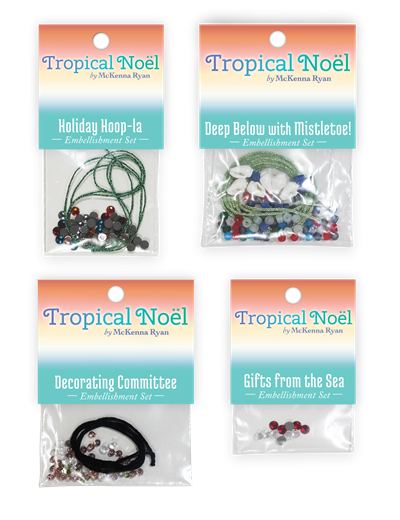 Tropical Noel Complete Embellishment Set - Sold Out