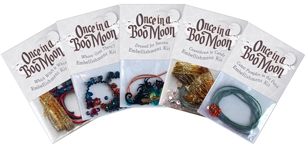 Full set of embellishments for Once in a Boo Moon.