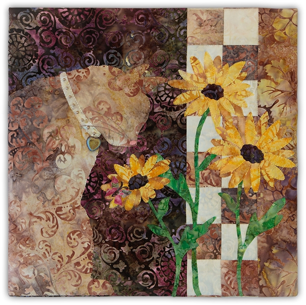 Margherita - Finished Quilt Block - SOLD!