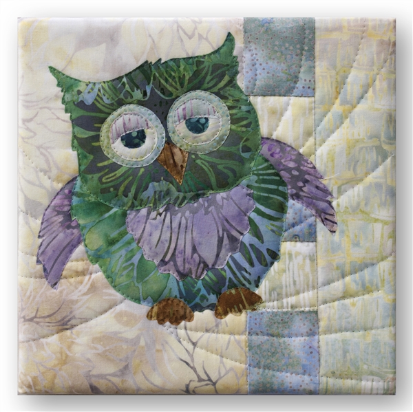 Hooty Patooty - Finished Wall hanging