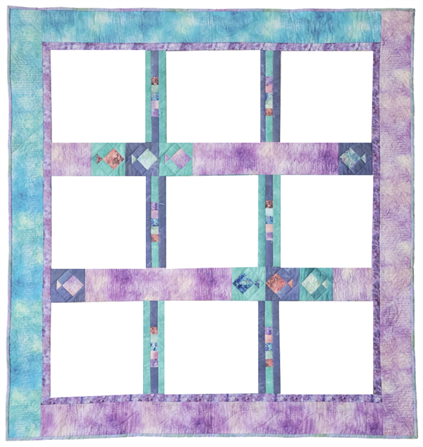 Sea Breeze Pieced Quilt Border Kit - SOLD OUT