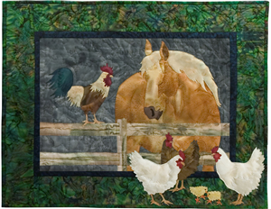 Neigh-bors Applique Pattern