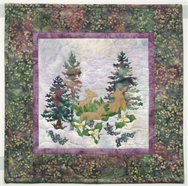 Nestled Inn Applique Pattern