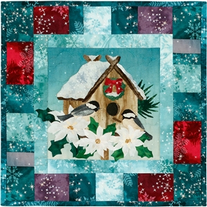 Nestled in for the Holidays Applique Pattern