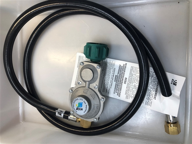 14390-5 DUAL STAGE REGULATOR W/ 5' HOSE