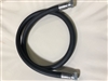 D13TUBO-1.5 RUBBER FEMINE TURNING HOSE L1.5mt BSPP 1/2"