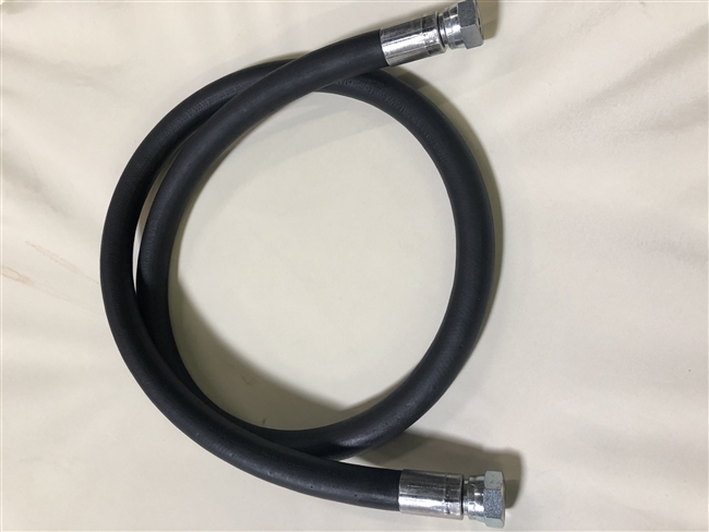 D13TUBO-1.5 RUBBER FEMINE TURNING HOSE L1.5mt BSPP 1/2"