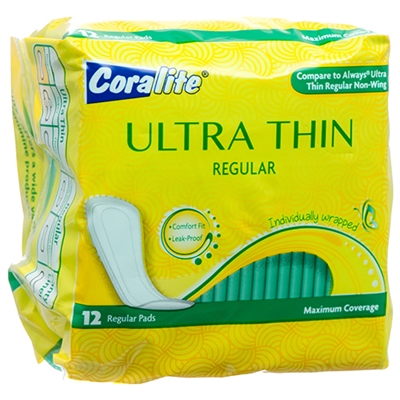 Coralite 10-ct Maxi Pads Ultra Thin