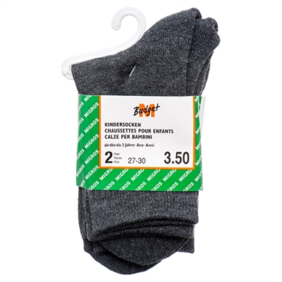 2-pk Kids Socks Size 6-8