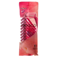 10 CT Dorco Razors For Ladies