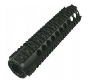 15" FREE FLOATING QUAD RAIL BLACK