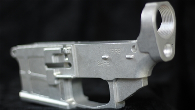 white 80% Lower Receiver