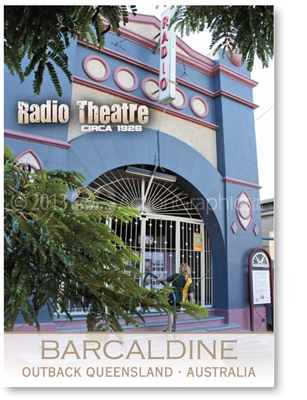 Radio Theatre - Standard Postcard  BAR-011
