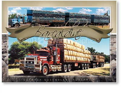 Barcaldine Outback Queensland - DISCOUNTED Standard Postcard  BAR-223