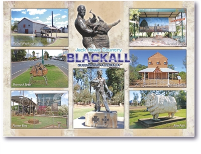 Blackall - Standard Postcard  BLA-007