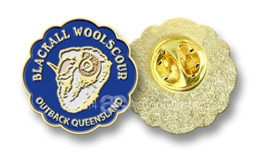 Blackall Woolscour - Hat Badge