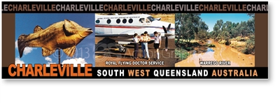 Charleville South West Queensland Australia - Long Magnets  CHALM-105