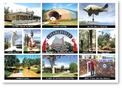 Charleville Outback Queensland - Standard Postcard  CHA-449