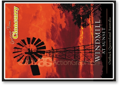 Windmill - Standard Postcard  CLO-010