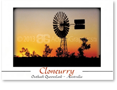 Cloncurry Outback Queensland Australia - DISCOUNTED Standard Postcard  CLO-414