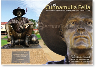 The Cunnamulla Fella - Standard Postcard  CUN-476