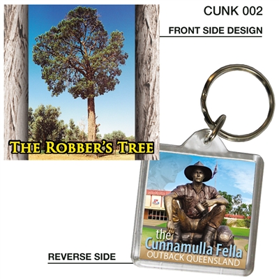 The Robber's Tree - 40mm x 40mm Keyring  CUNK-002