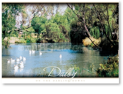 A quiet spot on Myall Creek  - Standard Postcard  DAL-016