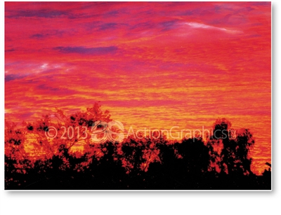 Aussie Outback - DISCOUNTED A4 Print  GENA-005