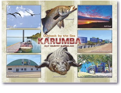 Outback by the Sea Karumba - Standard Postcard KAR-009