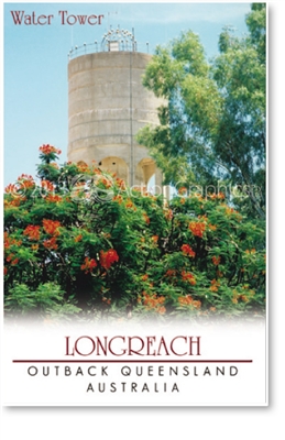 Longreach Water Tower - Small Magnets  LONM-018