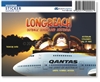 Longreach Outback Qld Australia  - Rectangular Sticker  LONS-001