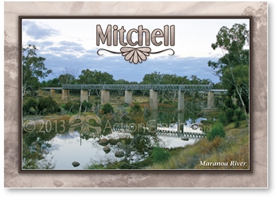 Maranoa River - Standard Postcard  MIT-001