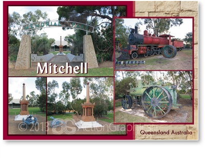 Mitchell Queensland Australia - Standard Postcard  MIT-003