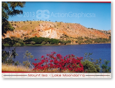 Mount Isa Lake Moondarra - DISCOUNTED Standard Postcard  MTI-341