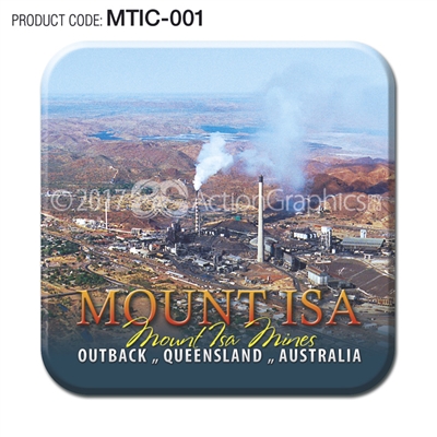 Mount Isa - Set of 2 coasters