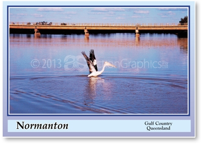 Normanton Gulf Country Queensland - DISCOUNTED Standard Postcard  NOR-098