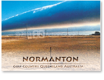 Morning Glory Cloud, Normanton - Standard Postcard  NOR-271