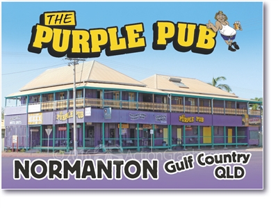 The Purple Pub - Small Magnets  NORM-012