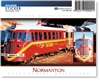 Normanton, Gulflander Train  - Rectangular Sticker NORS-028