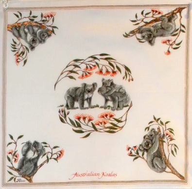 AUSTRALIAN KOALAS Handkerchiefs - RH052