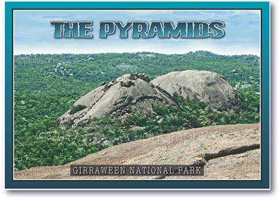 The Pyramids Girraween National Park - Standard Postcard  STP-003