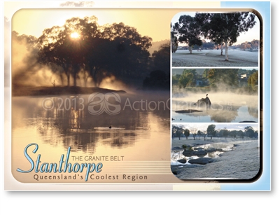 Stanthorpe The Granite Belt - Standard Postcard  STP-004