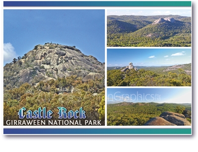 Castle Rock Girraween National Park - Standard Postcard  STP-008