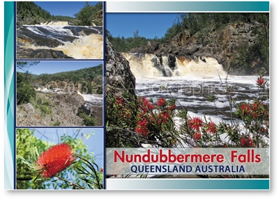 Nundubbermere Falls - Standard Postcard  STP-011