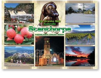 The Granite Belt Australia Stanthorpe - Standard Postcard  STP-012