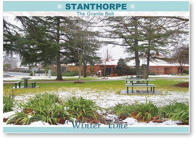 Weeroona Park, Art Gallery & Library - Standard Postcard  STP-018