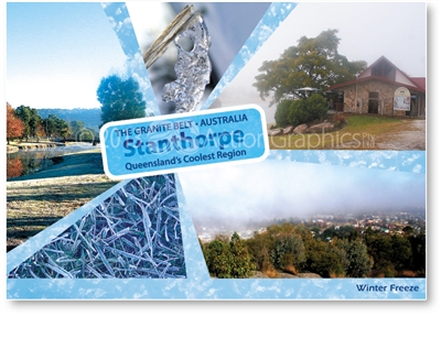 Winter Freeze in Stanthorpe - Standard Postcard  STP-163